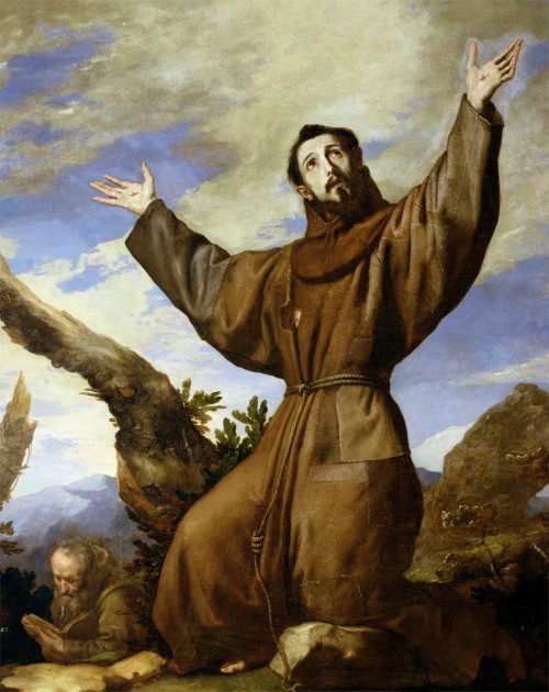 Jusepe de Ribera [Public domain], <a href="https://commons.wikimedia.org/wiki/File:Saint_Francis_of_Assisi_by_Jusepe_de_Ribera.jpg" target="_blank">via Wikimedia Commons</a>