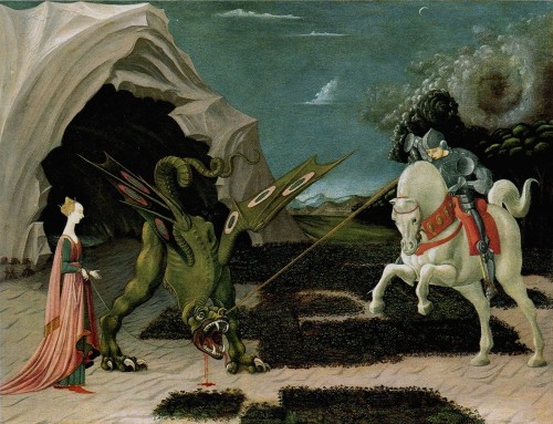 Paolo Uccello [Public domain], <a href="https://commons.wikimedia.org/wiki/File:Paolo_Uccello_047b.jpg"  target="_blank">via Wikimedia Commons</a>