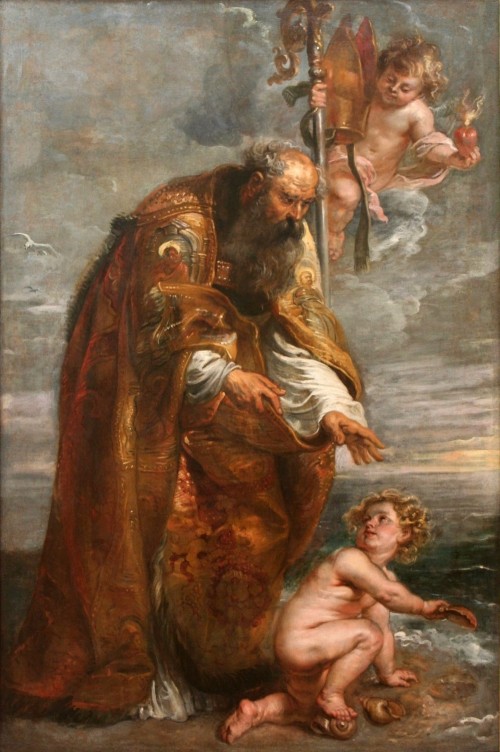 Peter Paul Rubens [Public domain], <a href="https://commons.wikimedia.org/wiki/File:Peter_Paul_Rubens_-_St_Augustine.JPG"  target="_blank">via Wikimedia Commons</a>