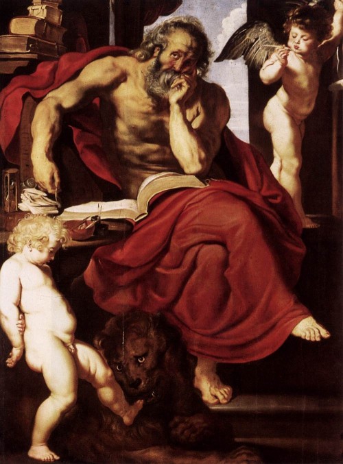 Peter Paul Rubens [Public domain], <a href="https://commons.wikimedia.org/wiki/File:Peter_Paul_Rubens_-_St_Jerome_in_His_Hermitage_-_WGA20188.jpg"  target="_blank">via Wikimedia Commons</a>