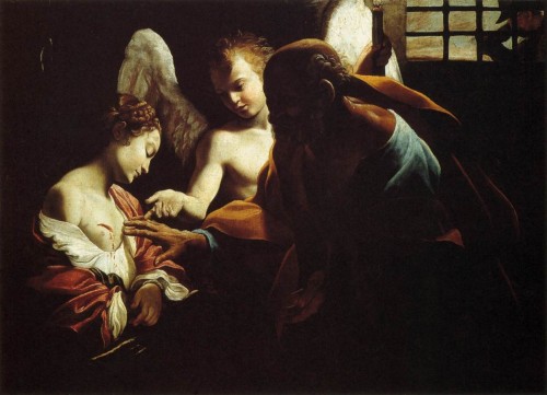 Giovanni Lanfranco [Public domain], <a href="https://commons.wikimedia.org/wiki/File:Lanfranco,_Giovanni_-_St_Peter_Healing_St_Agatha_-_c._1614.jpg  target="_blank"">via Wikimedia Commons</a>