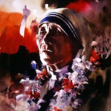 Samir-mondal-watercolor-mother-teresa