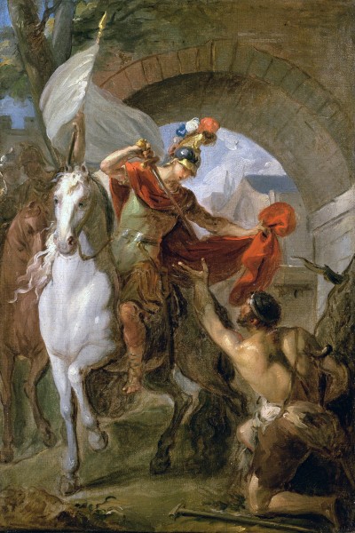 Louis Galloche [Public domain], <a href="https://commons.wikimedia.org/wiki/File:Louis_Galloche_-_A_Scene_from_the_Life_of_St._Martin.jpg"  target="_blank">via Wikimedia Commons</a>