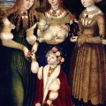 Die-Heiligen-Dorothea-Agnes-und-Kunigunde---Lucas_Cranach