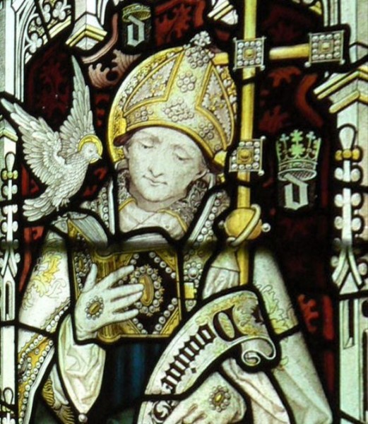 Saint David is the patron saint of Wales. He was a Welsh bishop of Mynyw (now St.Davids) during the 6th century. He was a native of Wales, and a relatively large amount of information is known about his life.



<a href="https://commons.wikimedia.org/wiki/File:Jesus_Chapel_St_David.jpg" title="via Wikimedia Commons" target="_blank">Self</a> / <a href="https://creativecommons.org/licenses/by-sa/2.5" target="_blank">CC BY-SA</a>