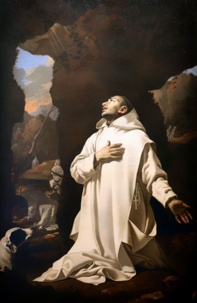 Saint Bruno of Cologne was the founder of the Carthusian Order. He was born in Cologne about the year 1030. According to tradition, he belonged to the family of Hartenfaust, or Hardebüst, one of the principal families of the Cologne. In 1084 Bruno with six of his companions went to Saint Hugh of Châteauneuf, Bishop of Grenoble. The bishop installed them himself in a mountainous and uninhabited spot in the lower Alps of the Dauphiné, in a place named Chartreuse



<a href="https://commons.wikimedia.org/wiki/File:Nicolas_Mignard-Saint_Bruno.jpg" title="via Wikimedia Commons" target="_blank">Nicolas Mignard</a> / Public domain